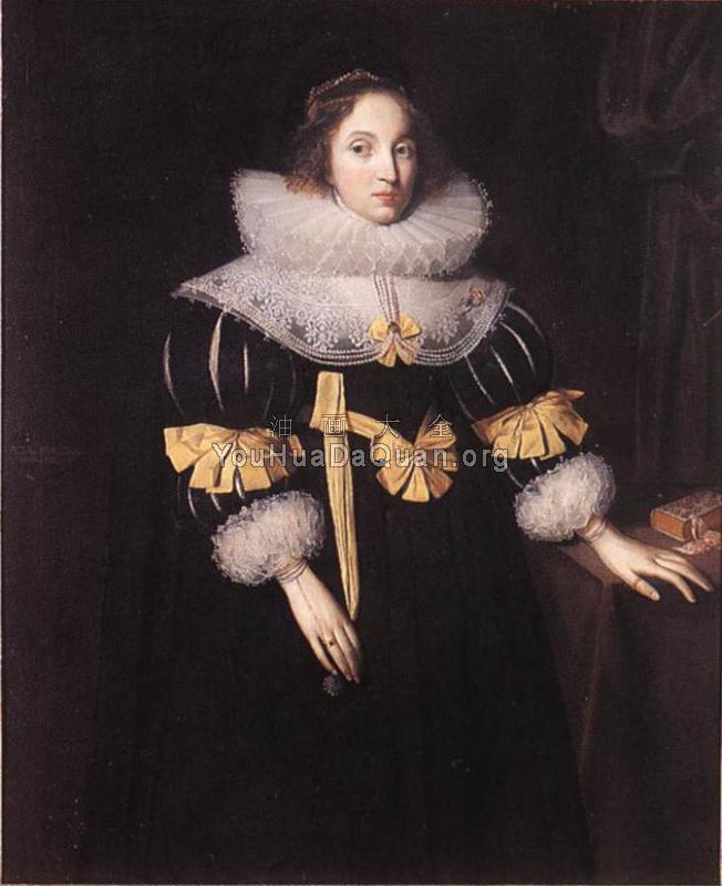 Portrait of Lady Anne Ruhout - 马库斯·il·乔凡·吉尔哈特